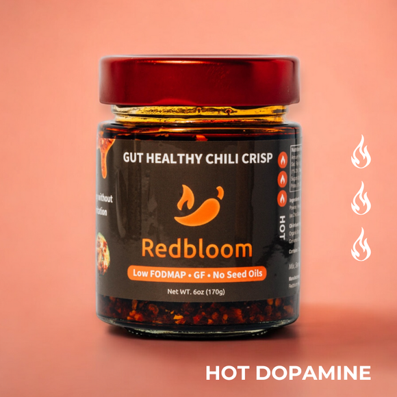 Redbloom Gut-Healthy Chili Crisp: Dopamine (Hot)