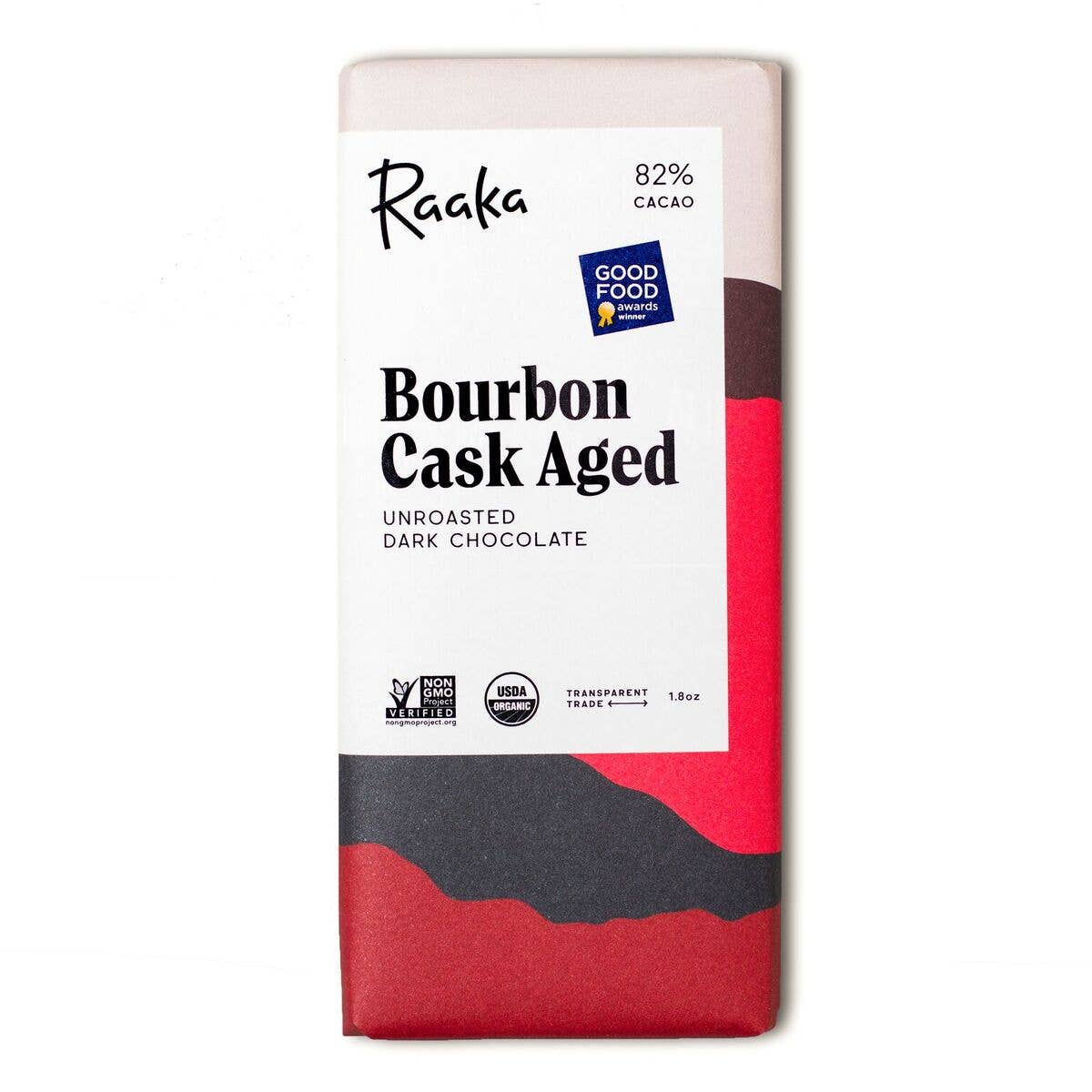 Bourbon Cask Aged Chocolate Bar - 1.8 OZ