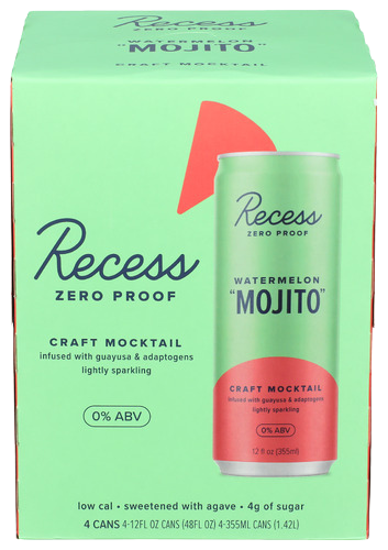 Watermelon "Mojito" Mocktail - 4 PK