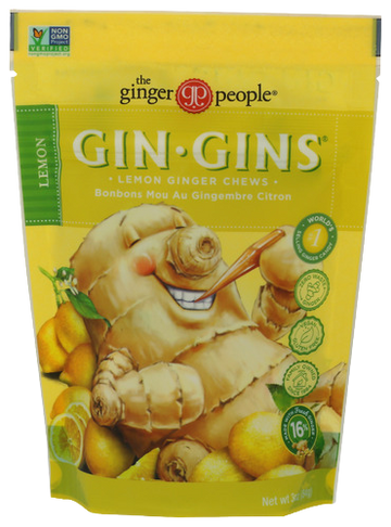 Lemon Ginger Chews - 3 OZ