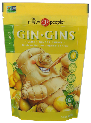 Lemon Ginger Chews - 3 OZ