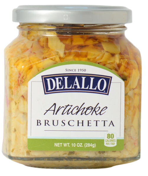 Delallo Artichoke Bruschetta - 10 OZ