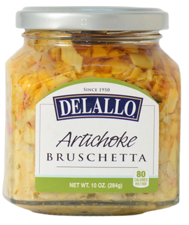 Delallo Artichoke Bruschetta - 10 OZ