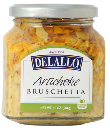 Delallo Artichoke Bruschetta - 10 OZ