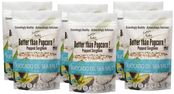 Popped Sorghum Avocado Oil  & Sea Salt 5 OZ