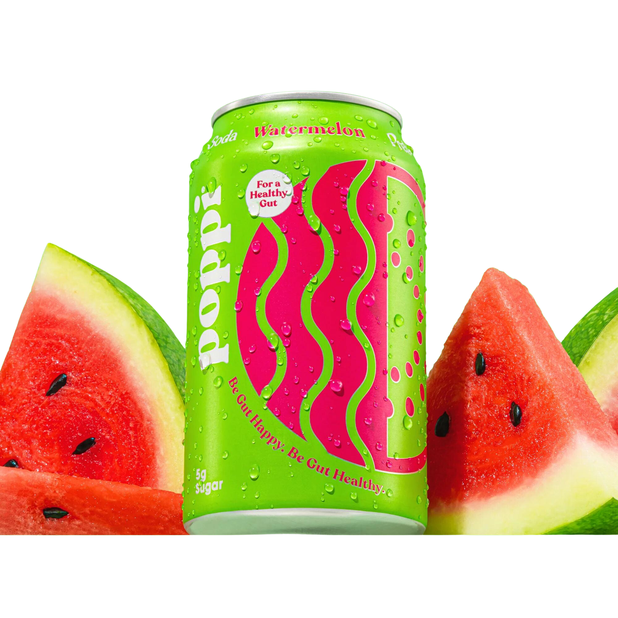 Poppi Prebiotic Watermelon Soda - 12 FO