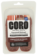 Coro Chipotle & Cocoa Uncured Salami - 3 OZ-2