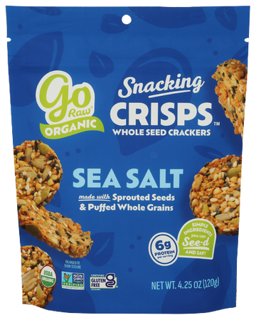 Go Raw Sea Salt Crisps - 4.25 OZ