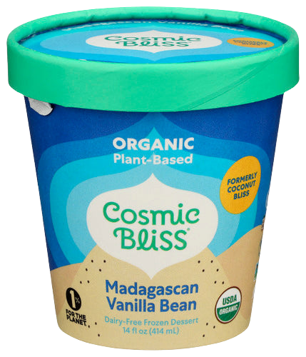 Organic Madagascan Vanilla Bean Ice Cream - 14 FO