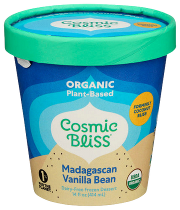 Organic Madagascan Vanilla Bean Ice Cream - 14 FO