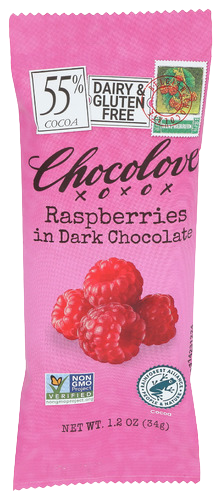 Raspberries in Dark Chocolate - 1.3 OZ