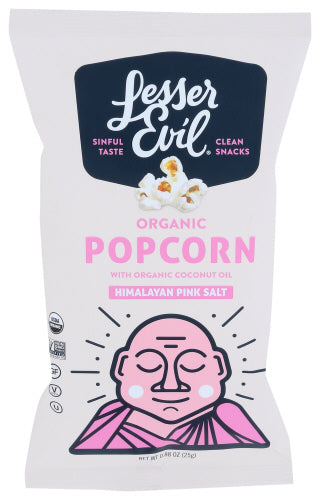 Organic Himalayan Pink Salt Popcorn Bag - 0.88 OZ