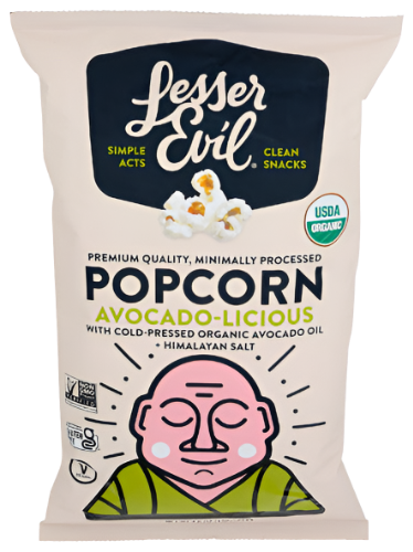 Organic Avocado-Licious Popcorn - 4.6 OZ