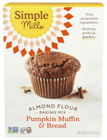 Simple Mills Pumpkin Muffin Mix - 9 OZ