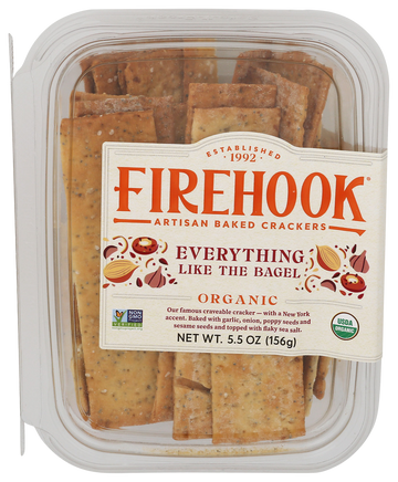 Firehook Everything Baked Crackers - 5.5 OZ