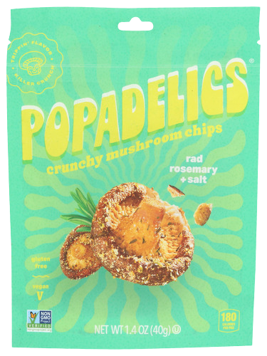 Rosemary & Salt Mushroom Chips - 1.4 OZ