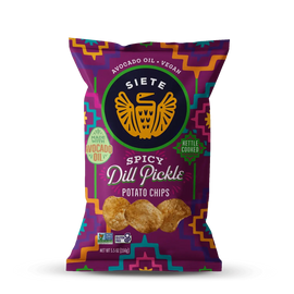 Siete Spicy Dill Pickle Kettle Potato Chips - 5.5 OZ
