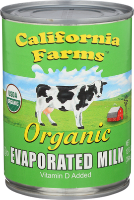 Organic Evaporated Milk - 12 OZ