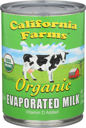 Organic Evaporated Milk - 12 OZ