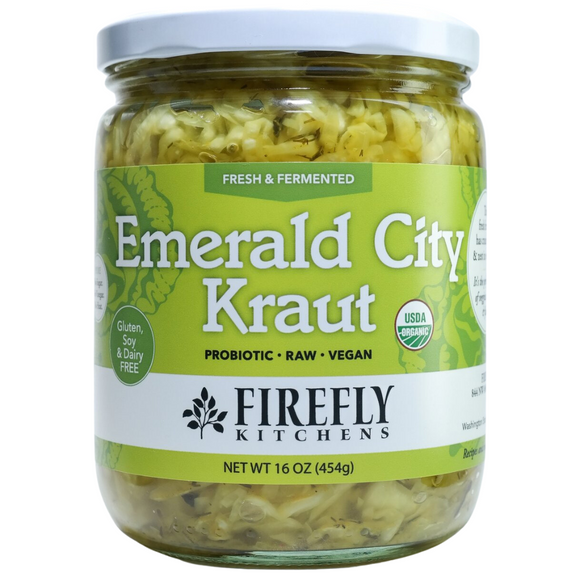 Organic Emerald City Kraut - 16 OZ
