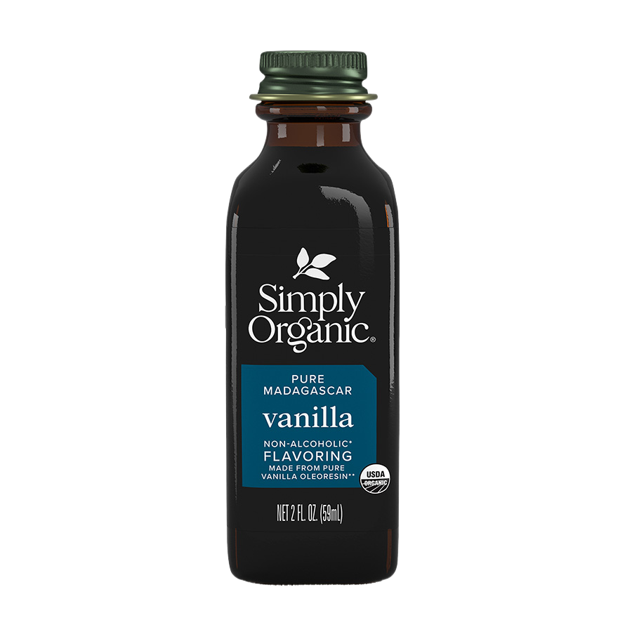 Organic Non-Alcoholic Vanilla Flavoring - 2 OZ