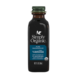Organic Non-Alcoholic Vanilla Flavoring - 2 OZ