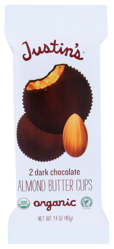Organic Dark Chocolate Almond Butter Cups - 1.4 OZ