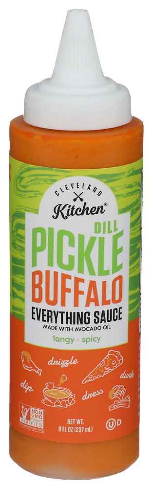 Cleveland Kitchen Dill Pickle Buffalo Everything Sauce - 8 FO