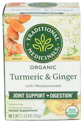 Traditional Turmeric & Ginger Tea - 16 BG