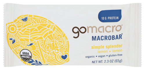 Gomacro Organic Lemon Bar - 2.3 OZ