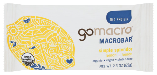 Organic Lemon Macro Bar - 2.3 OZ