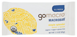 Gomacro Organic Lemon Bar - 2.3 OZ