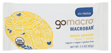 Gomacro Organic Lemon Bar - 2.3 OZ