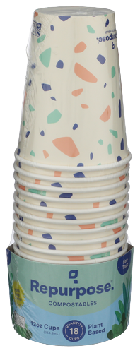 Repurpose 12 OZ Cups - 18 PC