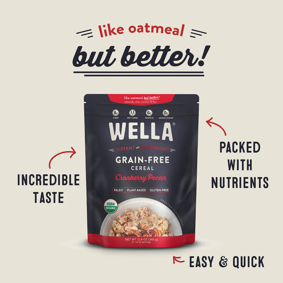 Grain-Free Cereal Cranberry Pecan Mutli-Serve Pouch