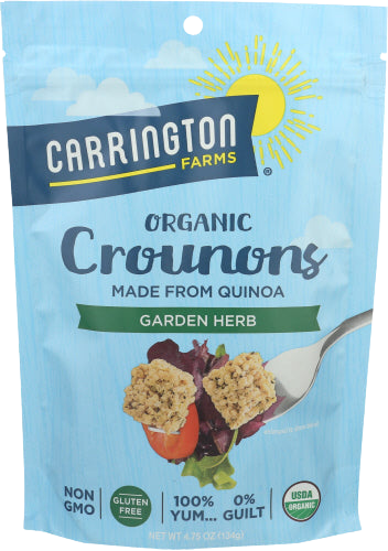 Carrington Farms Organic Garden Herb Crouons - 4.75 OZ