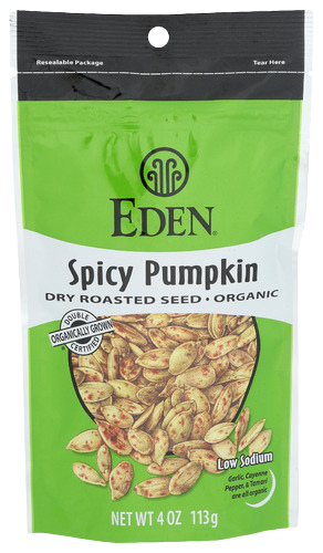 Organic Spicy Pumpkin Seeds - 4 OZ