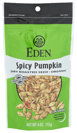 Organic Spicy Pumpkin Seeds - 4 OZ
