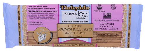 Organic Brown Rice Spaghetti Pasta - 12 OZ