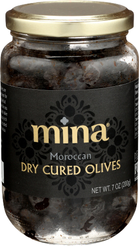 Black Moroccan Dried Olives - 7 OZ