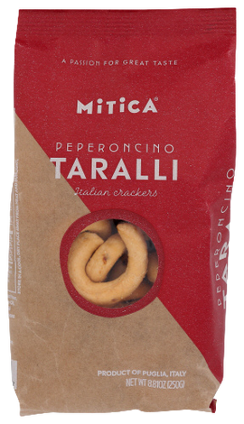 Peperoncino Taralli Italian Crackers - 8 OZ