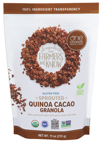 Organic Quinoa Cacao Granola - 11 OZ