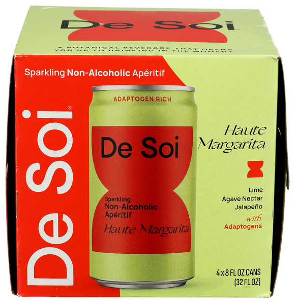 De Soi Haute Margarita Mocktail - 4 PK
