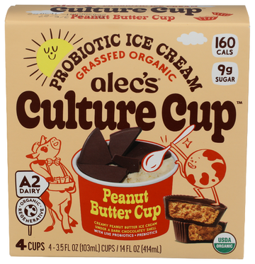 Alecs Peanut Butter Cup Culture Cup - 4 PK