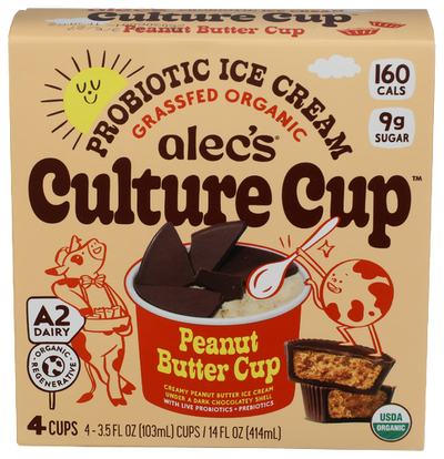 Alecs Peanut Butter Cup Culture Cup - 4 PK