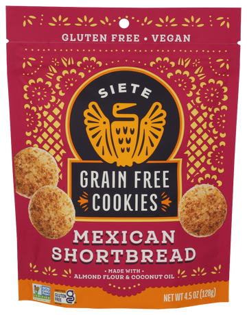Siete Grain Free Mexican Shortbread Cookies - 4.5 OZ