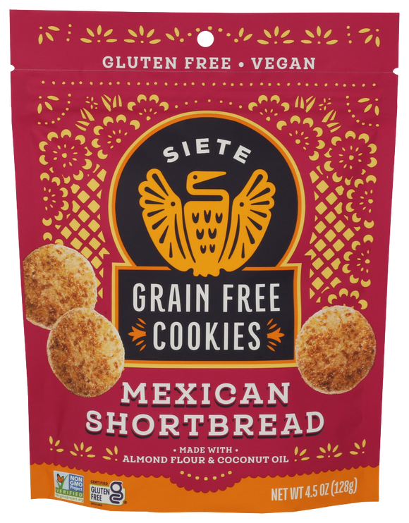 Siete Grain Free Mexican Shortbread Cookies - 4.5 OZ