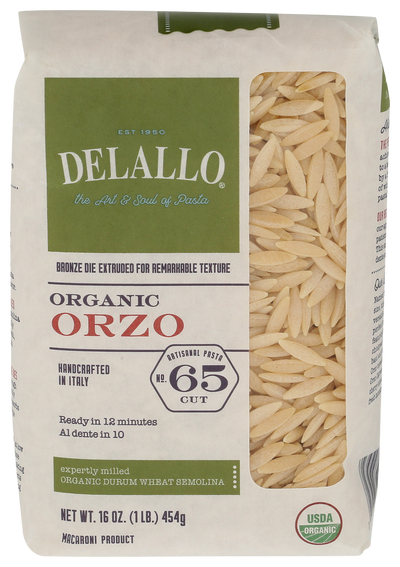 Delallo Orzo Pasta - 16 OZ