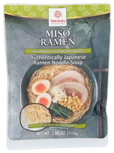 Hakubaku Japen Miso Ramen - 3.88 OZ