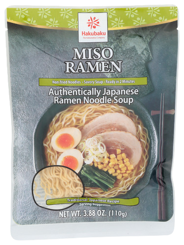 Hakubaku Japen Miso Ramen - 3.88 OZ